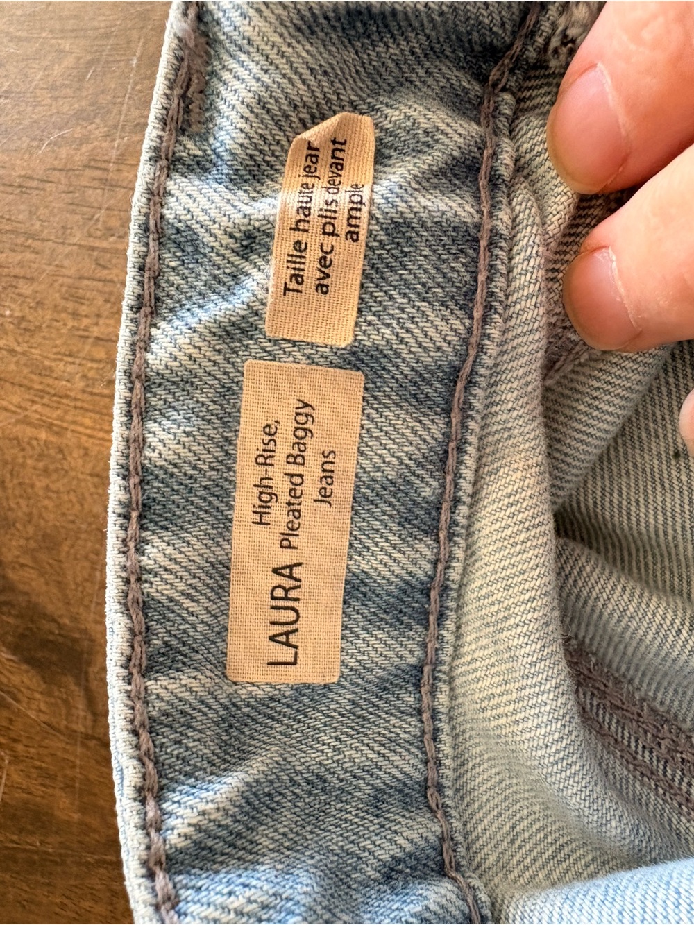 Mavi Laura High waisted pleated jeans - Picture 4 of 5